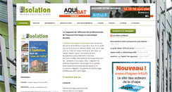 Desktop Screenshot of bati-isol.fr